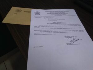 cara membuat surat teguran mandiri