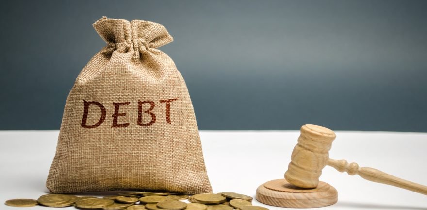 A,Bag,Of,Money,And,The,Word,Debt,And,The